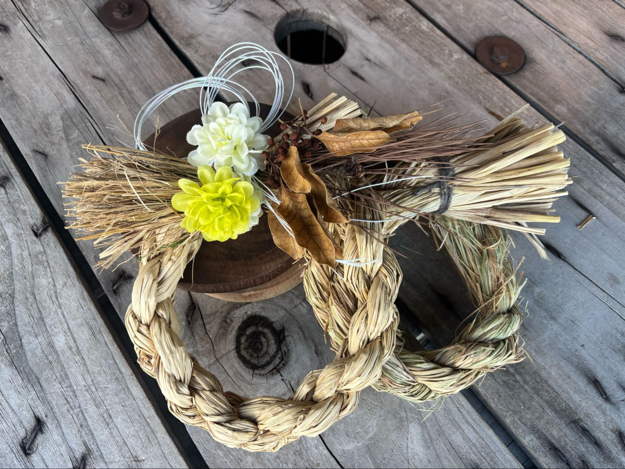 新年に向けて正月飾り・縁起物を作ろう！アーバンリサーチとの小さなイベントを開催！