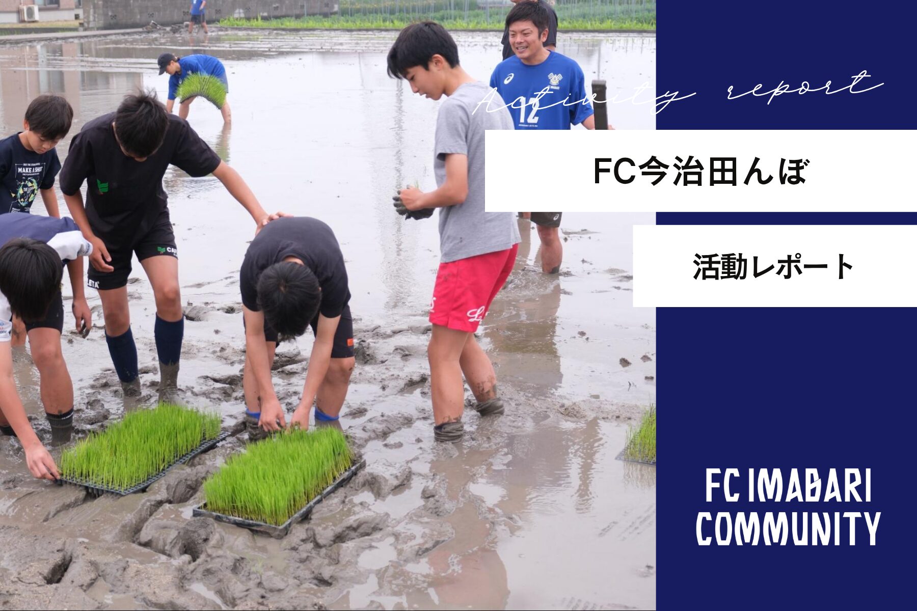 「FC今治田んぼで田植え！2026」開催レポート！